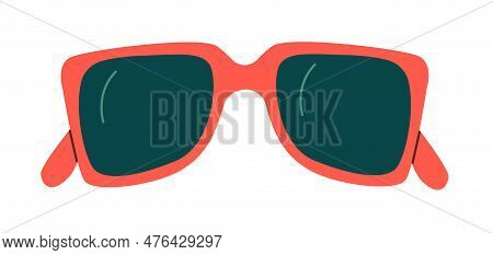 Fashion, Summer, Beach Sunglasses For Women. Front View Of Sun Eyewear.