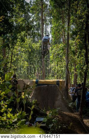 Sao Mamede De Infesta, Portugal - May 14 2023: Raymond Hazar During The Shroom Trails Jam 2023 On Ma