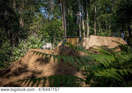 Sao Mamede De Infesta, Portugal - May 14 2023: Raymond Hazar During The Shroom Trails Jam 2023 On Ma