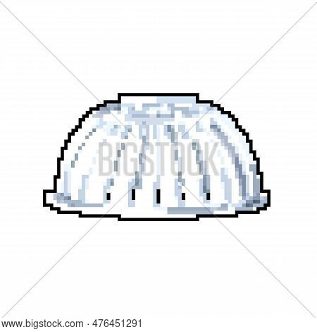 Plumbing Drainage Grate Game Pixel Art Retro Vector. Bit Plumbing Drainage Grate. Old Vintage Illust