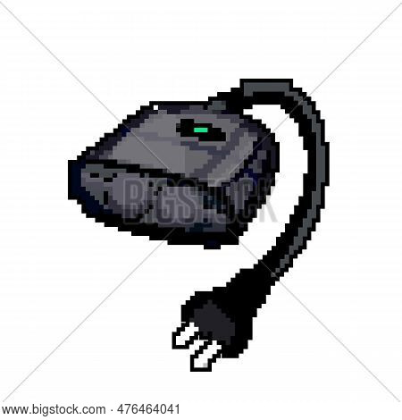 Wall Smar Plug Game Pixel Art Retro Vector. Bit Wall Smar Plug. Old Vintage Illustration