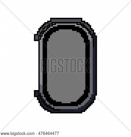 Digital Studio Sound Monitor Game Pixel Art Retro Vector. Bit Mixer Media, Audio Music Digital Studi