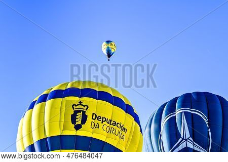 Igualada, Barcelona, July 07 De 2022. 26th European Balloons Festival. Concentration Of Hot Air Ball
