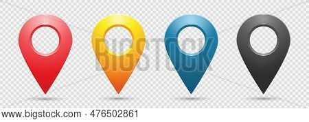 Geolocation Transparent Background Realistic Colored Vector & Photo (Free Trial) | Bigstock