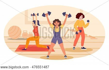 workouts with dumbbells and bench