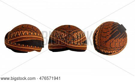 Javanese Traditional Hat Or Commonly Called Blangkon In Indonesia. Most Have 