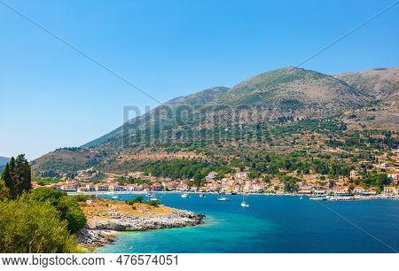 Coast Of Kefalonia Island