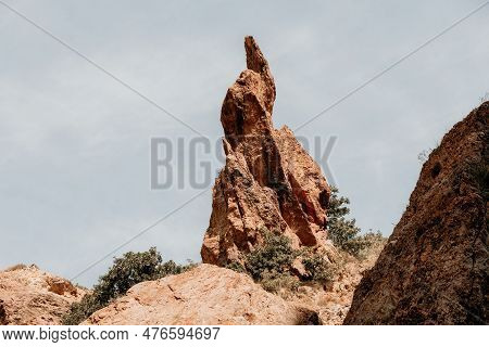 A Close Up Of Rocks That Look Like The Beak Of A Bird Or A Sharp Nose The Picturesque Volcanic Coast
