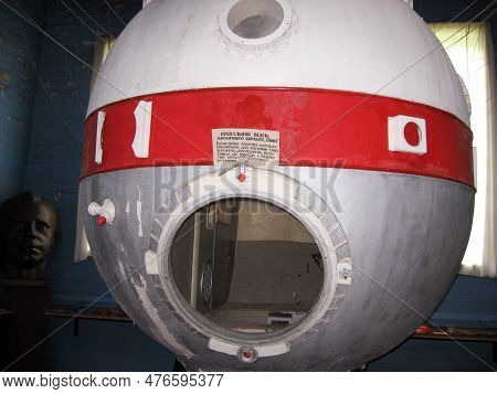 Pereyaslav-khmelnytskyi, Ukraine, June 6, 2007. Orbital Compartment Of The Soyuz Spacecraft In The M