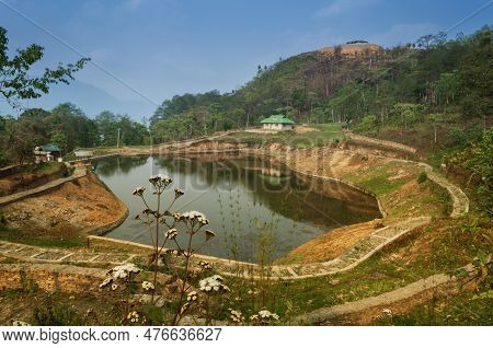 Chayatal Or Chaya Taal, West Sikkim, India, Nature, Silence And Peace. Famous For Reflection Of Snow