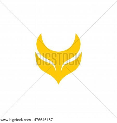 Fox Simple Logo. Fox Vetor Illustration. Fox Icon