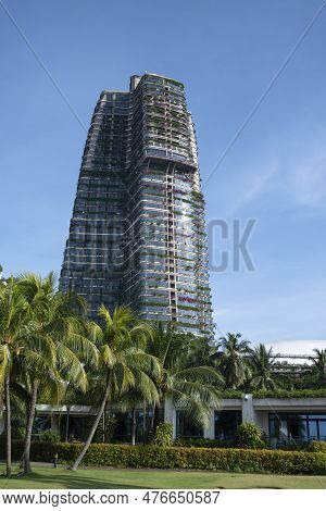 Johor Bahru, Malaysia- 28 Apr, 2023: View Of Forest City In Johor Bahru. Forest City Is An Integrate