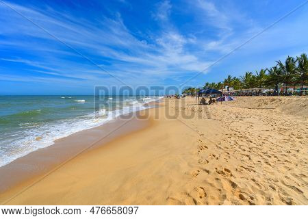 Brazilian Northeast Beach, Trancoso - Nativos Beach, Porto Seguro - Bahia State.tropical Brazilian B