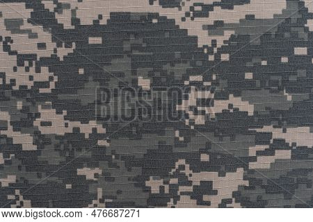 Us Army Acu Digital Camouflage Fabric Texture Background