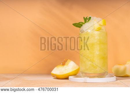 Melon Slushie Cocktail