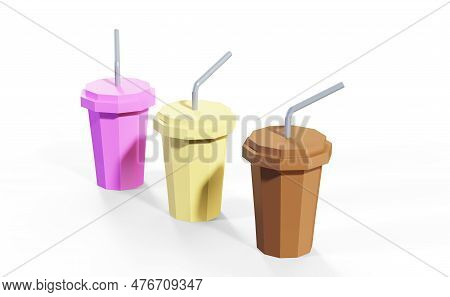 Pyramid Of Golden Glasses  3d Render Hotel, Wealth, Cups, Aperitif, Pyramid, Alcohol, Decoration
