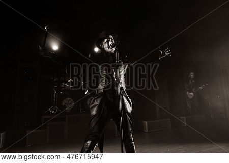 Royal Oak, Michigan -usa - May 16, 2023: Avatar Performing At The Royal Oak Music Theater With Guest
