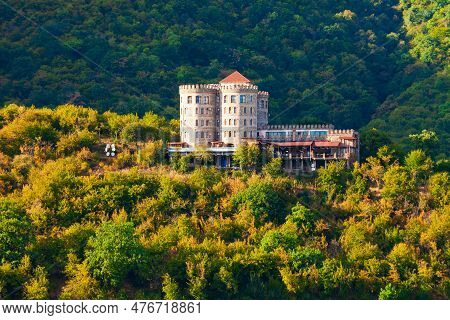 Hotel Near Ilia Lake In Kakheti. Kakheti Is A Region In Eastern Georgia With Telavi As Its Capital.