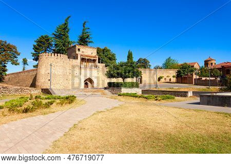 Batonis Tsikhe Fortress In Telavi. Telavi Is The Main City Of Kakheti Province In Georgia.