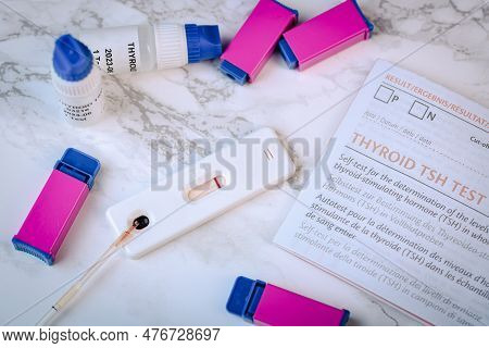 Negative Result On A Rapid Home Self Test Kit For Tsh  Thyroid Diagnostic