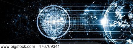 Cyber Security Technology And Online Data Protection In Innovative Perception . Concept Of Technolog