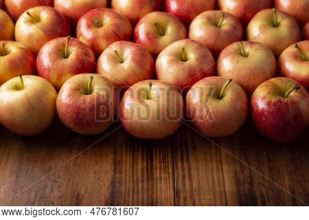 Royal Gala Apples (malus Domestica).
Apple Trees Are Cultivated Worldwide And Are The Most Widely Us