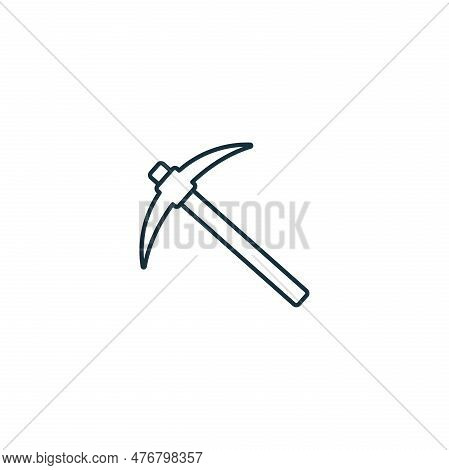 Pickaxe Icon. Vector & Photo (Free Trial) | Bigstock