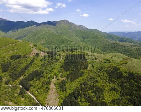 Aerial View Of Iskar River Gorge Near Village Of Ochindol, Bulgaria
