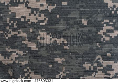 Us Army Acu Digital Camouflage Fabric Texture Background