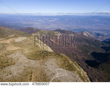 Aerial View Of Pirin Mountain Near Orelyak Peak, Bulgaria