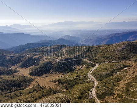 Aerial View Of Pirin Mountain Near Orelyak Peak, Bulgaria