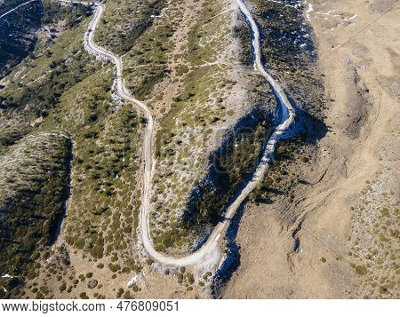 Aerial View Of Pirin Mountain Near Orelyak Peak, Bulgaria