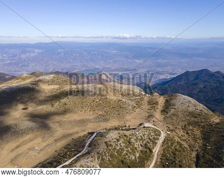 Aerial View Of Pirin Mountain Near Orelyak Peak, Bulgaria