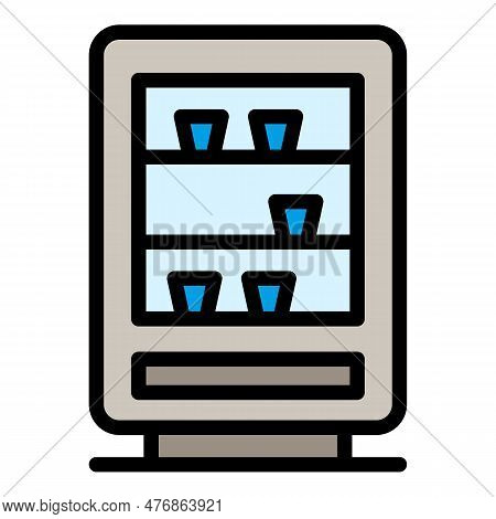 Beverage Appliance Icon. Outline Beverage Appliance Vector Icon For Web Design Isolated On White Bac
