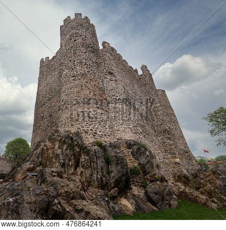 Anadolu Hisari, Or Anatolian Castle, A 13th Century Medieval Ottoman Fortress Built By Sultan Bayezi