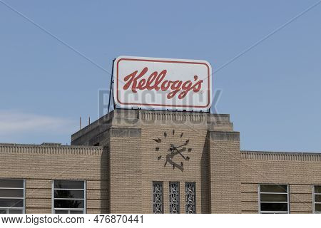 Cincinnati - Circa May 2023: Kellogg Company Snack Division. Kellogg's Will Spin Off The Snack Busin