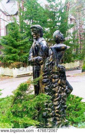 Kaliningrad Region, Svetlogorsk, February 6, 2022. Landmark By E.t. Wilhelm Amadeus Hoffmann. Monume