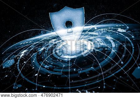 Cyber Security Technology And Online Data Protection In Innovative Perception . Concept Of Technolog
