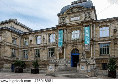 Rouen, France - August 21, 2022: Cityscape Of Rouen. Rouen In Northern France On River Seine - Capit