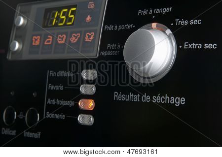 Washing Machine Control Pannel