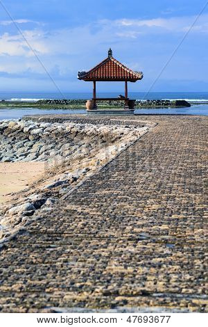 Ostatní domy na pláže Sanur na Bali