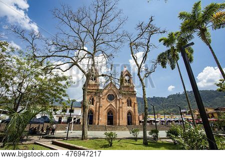 Venecia, Antioquia - Colombia - April 05, 2023. It Is A Municipality Of Colombia, Located In The Sou