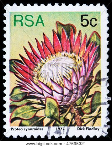 Post stempel fra Syd Afrika Republik