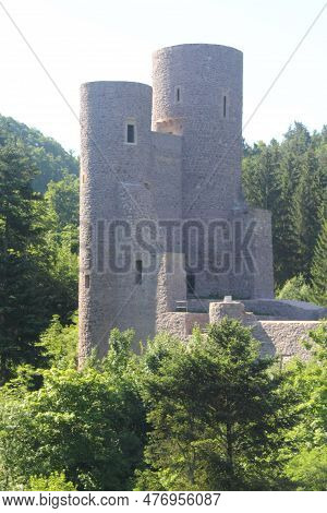 The Ruins Of The Castle, At Frauenberg In Germany