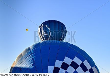 Igualada, Barcelona, July 07 De 2022. 26th European Balloons Festival. Concentration Of Hot Air Ball