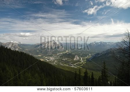 Snow Mountain With Blue Sky