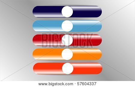 vector option color icons