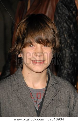 Liam James at the premiere of '2012,