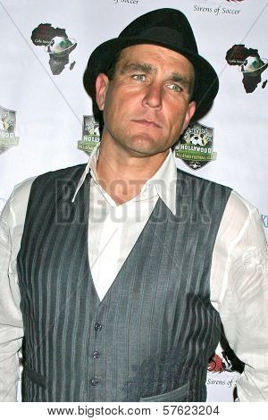 Vinnie Jones at the World Cup Showdown Fundraiser, El Guapo Cantina, Los Angeles, CA.  11-06-09
