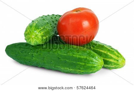 Cucumbers With Tomato